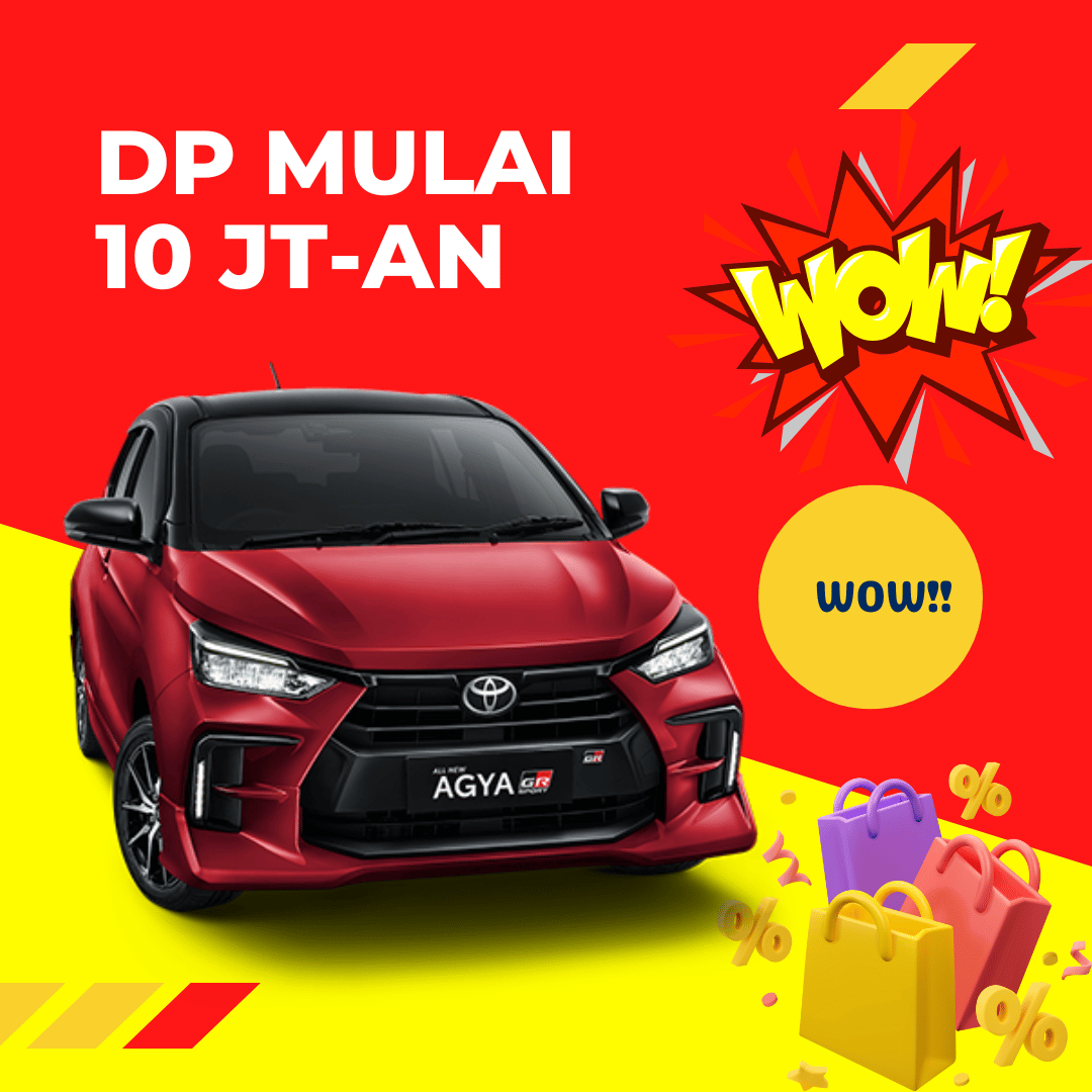 promo toyota batam - kredit agya dp ringan